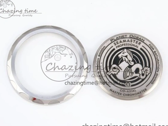 0219 SEAMASTER PLANET OCEAN 6000M ULTRA DEEP 45.5MM SS TF 1:1 BEST EDITION GRAY DIAL ORANGE BEZEL ON SS BRACELET A WellDesigned 7757